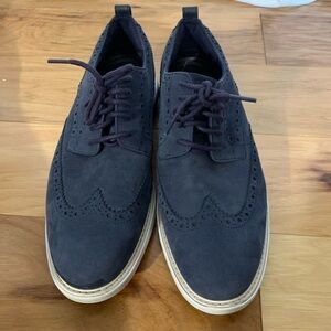 Cole Haan grand OS evolution suede wingtip 8.5